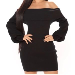 Oh You Fancy Sweater Mini Dress